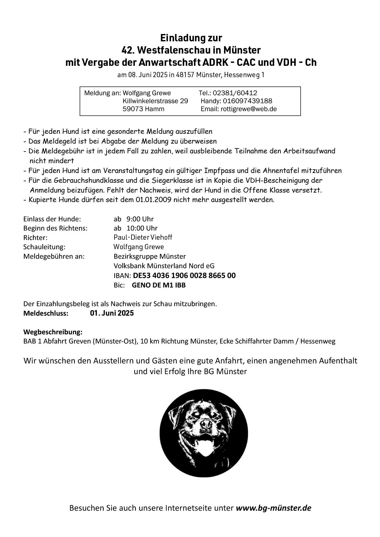 Einladung_Anmeldung Westfalenschau 2025_Formular-2