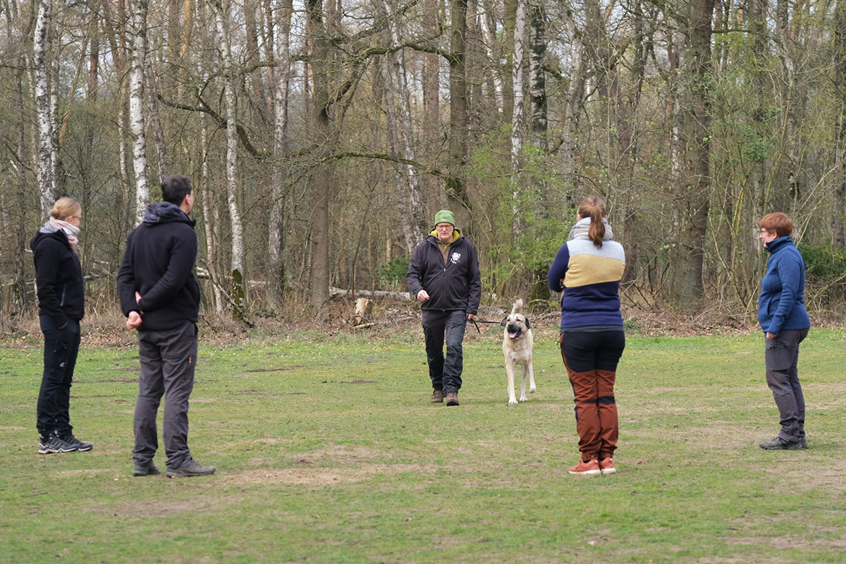 Andreas mit Kalle